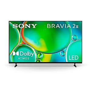 75" Sony BRAVIA 2 II 4K 60Hz LED Smart Google TV (2025) $548 + Free S&H