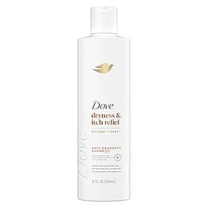 12-Oz Dove Damage Therapy Derma Dryness + Itch Relief Anti Dandruff Shampoo $1.65 w/ Subscribe & Save
