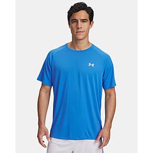 Under Armour Men's UA Tech 2.0 Short Sleeve Shirt (Blue, Select Sizes) $8.55 + Free S&H on $50+