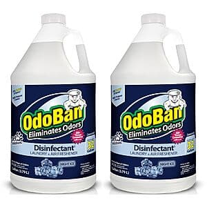 2-Pack 1 Gallon OdoBan Night Ice Disinfectant & Odor Eliminator Concentrate $13.90 w/ Subscribe & Save + Free Shipping