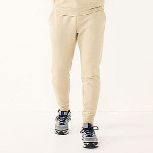 Tek Gear Men's Ultra Soft Fleece Midweight Joggers $6.55 + Free Pickup