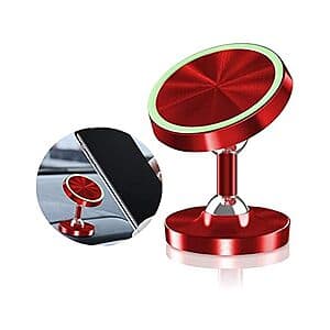 WeTest 360° Rotating Magnetic Car Mount Phone Holder (Red) $3 + Free Shipping w/ Amazon Prime