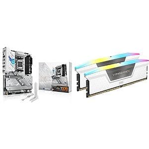 ASUS ROG STRIX X870-A GAMING WIFI MB + 32GB Corsair DDR5-6000 + Cooler Master AIO $460 + Free Shipping