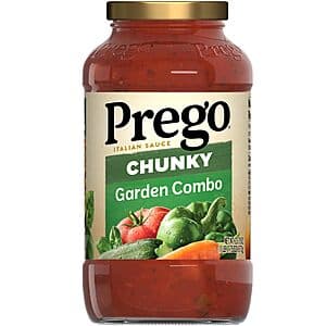 23.75-Oz Prego Chunky Garden Combo Pasta Sauce $1.60 w/ Subscribe & Save