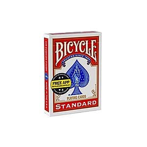 Bicycle Playing Cards Poker Size (Various Colors) $2 + Free Shipping w/ Prime