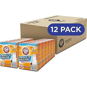 Select Accounts: 12-Pk 14-Oz Arm & Hammer Baking Soda Odor Absorber $8.65 w/ S&S