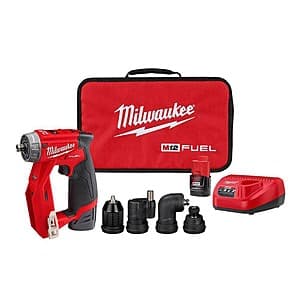 Milwaukee M12 FUEL 3/8" Drill Driver w/ 2x 2Ah Batteries & Charger + Free Tool $229 + Free S&H
