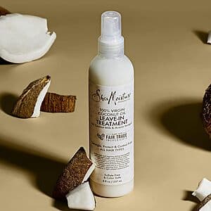 8oz. SheaMoisture 100% Virgin Coconut Oil Leave-In Hair Treatment Spray $4.90 w/ Subscribe & Save
