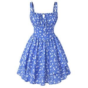 Scarlet Darkness Women's Floral Corset Mini Sundress (various) From $12