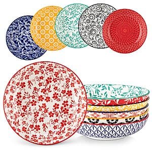 6-Pk 40-Oz vancasso 8.5" Porcelain Shallow SELENE Pasta Bowls (various) $25.30 + Free S&H