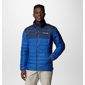 Columbia Men's Powder Lite II Jacket (Mountain Blue / Collegiate Navy) $42 + Free Shipping