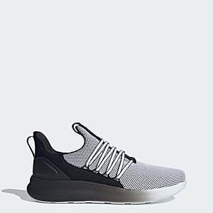 adidas Men's Lite Racer Adapt 7.0 Shoes (Cloud White / Core Black) $19.20 + Free S&H