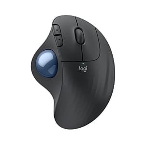 Woot! App: Logitech Ergo M575S Wireless Trackball Mouse (Graphite + Blue Ball) $35.10 + Free S&H w/ Prime