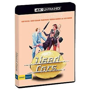 Used Cars: Collector's Edition (4K Ultra HD + Blu-ray) $17.50