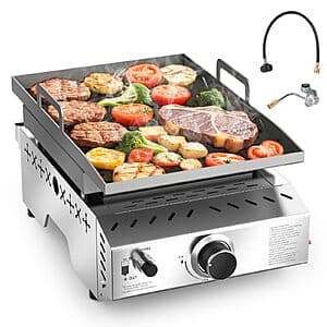 Cowsar Tabletop Gas Flat Top Grills: 4-Burner $65, 2-Burner $50, 1-Burner $45 + Free S&H