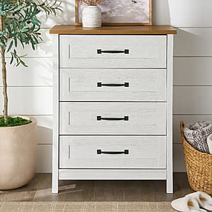 4-Drawer Better Homes & Gardens Modern Farmhouse Dresser $90 + Free Shipping