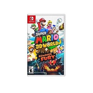 Switch Games: Super Mario 3D World + Bowser's Fury $40 & More + Free S/H