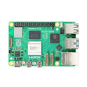 Select Locations: Raspberry Pi 5: ARM Cortex A76 Quad-Core CPU, 16GB RAM $100 + Free Store Pickup
