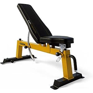 CAP Barbell Deluxe Utility Weight Bench (Various) from $98 + Free Shipping