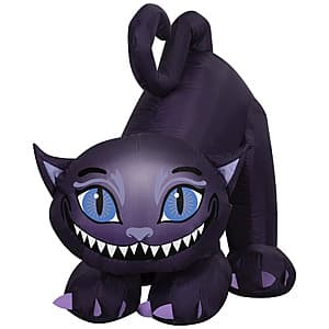 Way To Celebrate Halloween Inflatables: 3' Smiley Cat, 4' Spooky Pumpkin Reaper $13.50 & More