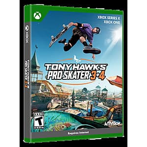Xbox Series X/One Video Games: Tony Hawk's Pro Skater 3 + 4 Edition $12.50 & More + Free S&H