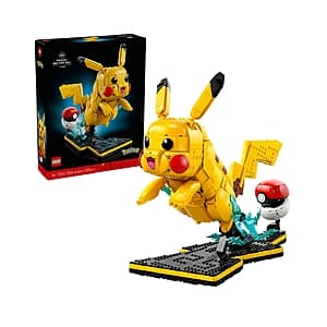 2050-Pc. LEGO Pokémon Pikachu & Poké Ball Building Set $160 + Free S/H