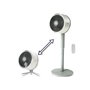 Reconditioned: Shark FlexBreeze Pedestal & Tabletop Fan $55 Free S/H w/ Prime