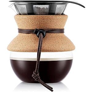17-Oz Bodum Pour Over Coffee Maker $9