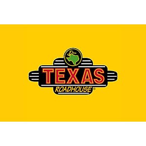 $50 Texas Roadhouse eGift Card (Email Delivery) $43