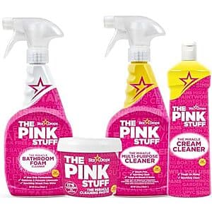 4-Pc Stardrops The Pink Stuff Miracle Cleaning Ultimate Bundle $10.60 w/ S&S