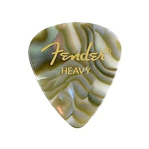 12-Pack Fender Premium Celluloid 351 Shape Guitar Picks (Abalone, Heavy) $3 & More + Free S&H w/ Amazon Prime