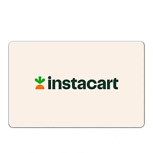 $100 Instacart eGift Card (Email Delivery) $90