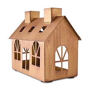 My Texas House Metal Decorative Tabletop Christmas Decor: 8.5" $4.50, 4.75" $2.15