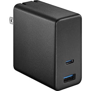Best Buy Essentials 2-Port up to 100W Wall Charger (1x USB-C + 1x USB-A) $18 + Free S&H