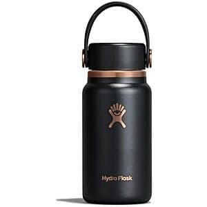 6.7-Oz Hydro Flask Micro Water Bottle (Black Arc) $13