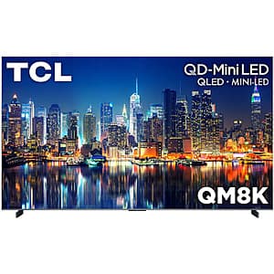 98" TCL QM8K Series QD-Mini LED 4K 144Hz Smart Google TV + Installation $3000 + Free Delivery