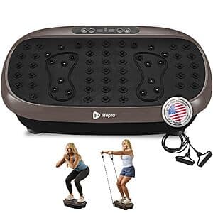 Lifepro Vibration Plate Exercise Machine with Magnetic Acupoints (4 Colors) $58.35 + Free Shipping