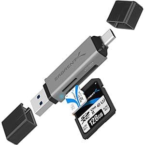 Prime Members: SABRENT USB 3.0 / Type-C microSD / SD Memory Card Reader $6.90 + Free Shipping