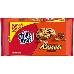 14.25-Oz Chips Ahoy! Chewy Chocolate Chip Cookies w/ Reese's Peanut Butter Cups 2 for $7 w/ Subscribe & Save