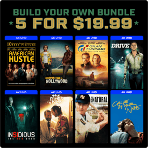 Fanflix: Build Your Own 5-Movie Sony Film Bundle (Digital 4K / HD) $18