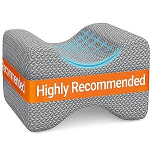 Prime Members: BlissTrends Memory Foam Knee Pillow for Side Sleepers $7 + Free S&H