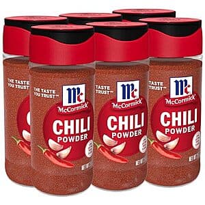 6-Pk 2.5-Oz McCormick Chili Powder $7.13 w/ S&S