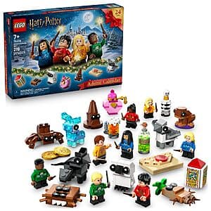 278-Piece LEGO Harry Potter Advent Calendar 2025 w/ 8 Minifigures $27