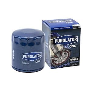 PurolatorONE Advanced Engine Protection Spin-On Oil Filter for Select Cars $2.75