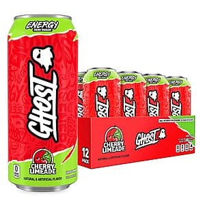 12-Pk 16-Oz. GHOST Energy Drink (various flavors) from $20.85 w/ S&S