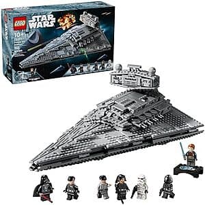 Prime Members: 1555-Piece LEGO Star Wars Imperial Star Destroyer Building Set $112 + Free S&H