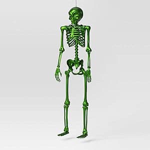 Select Target Locations: 60" Posable Alien Skeleton Halloween Decorative Prop $17.50 + Free Store Pickup