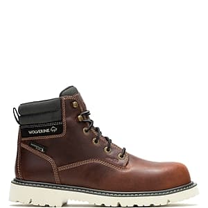 Wolverine Men's Revival 6" Composite-Toe Work Boot Shoes (Rust) $48 + Free Shipping