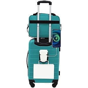 2-Pc Wrangler Smart Spinner Hardside Luggage (3 Colors) $42 or less + Free S&H