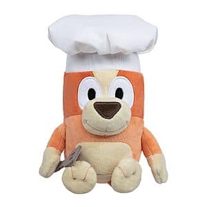 Select Accounts: 8" Bluey Friends Chef Bingo Plush Toy $3.40